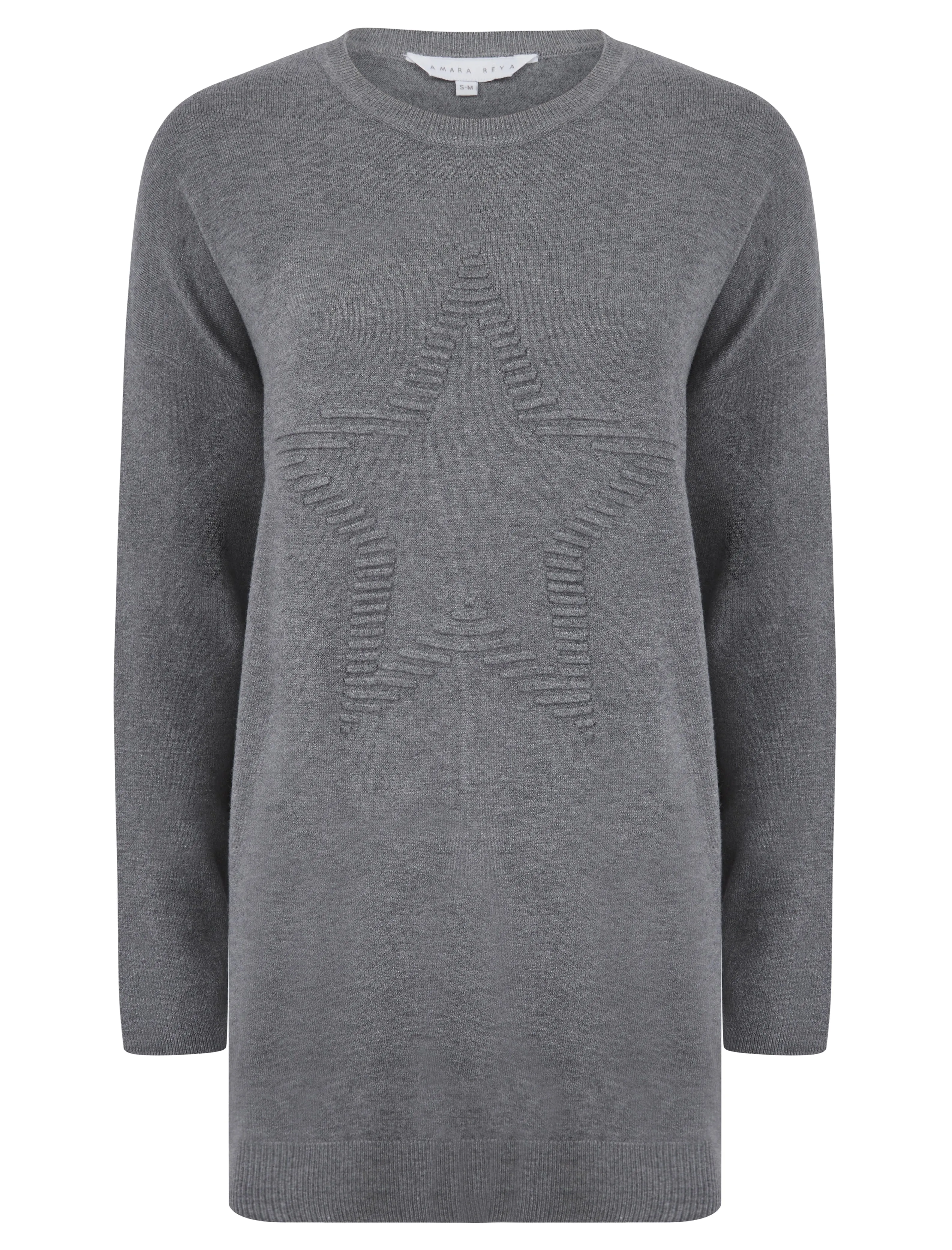 ANTHRACITE STAR KNIT LOUNGEWEAR SET