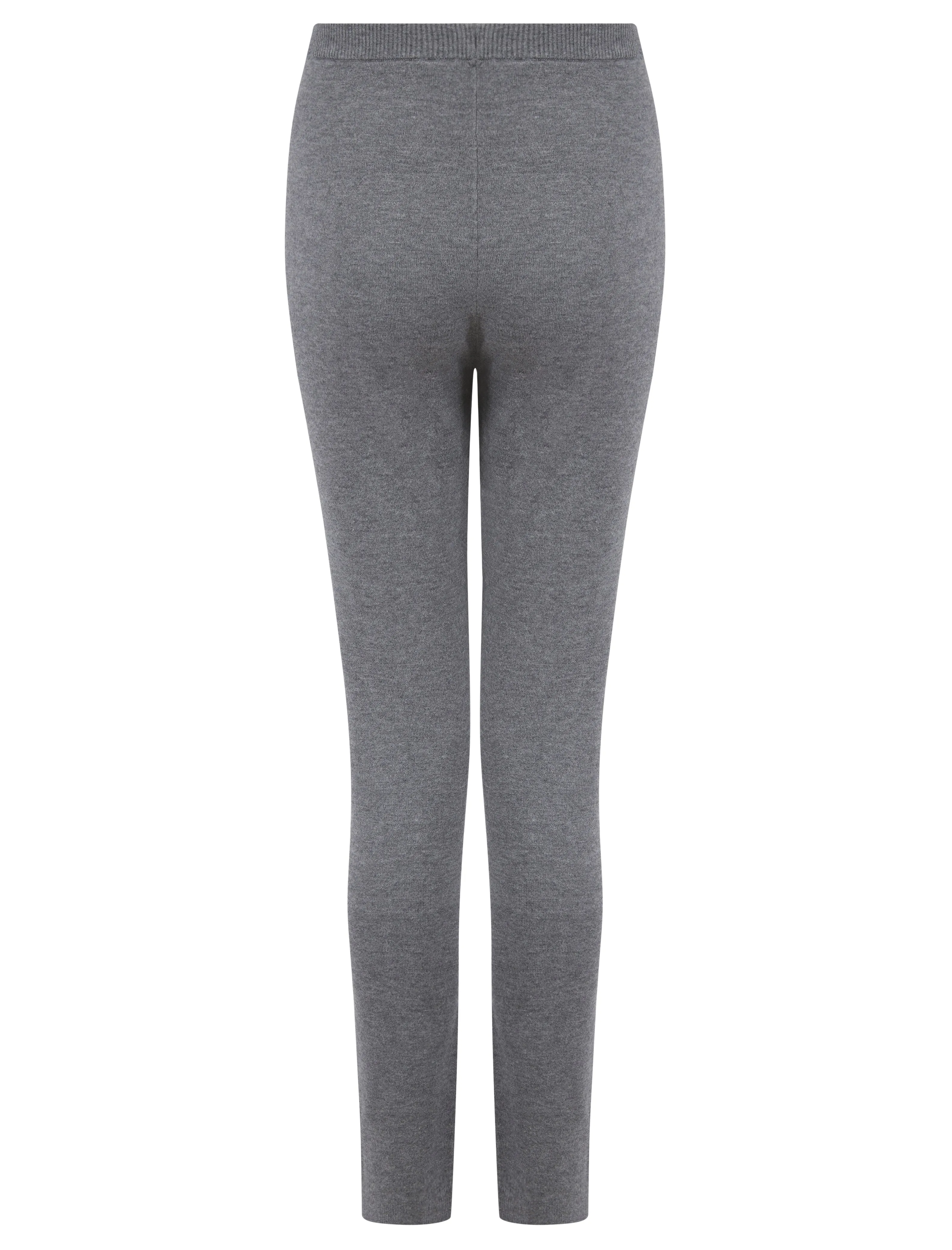 ANTHRACITE STAR KNIT LOUNGEWEAR SET