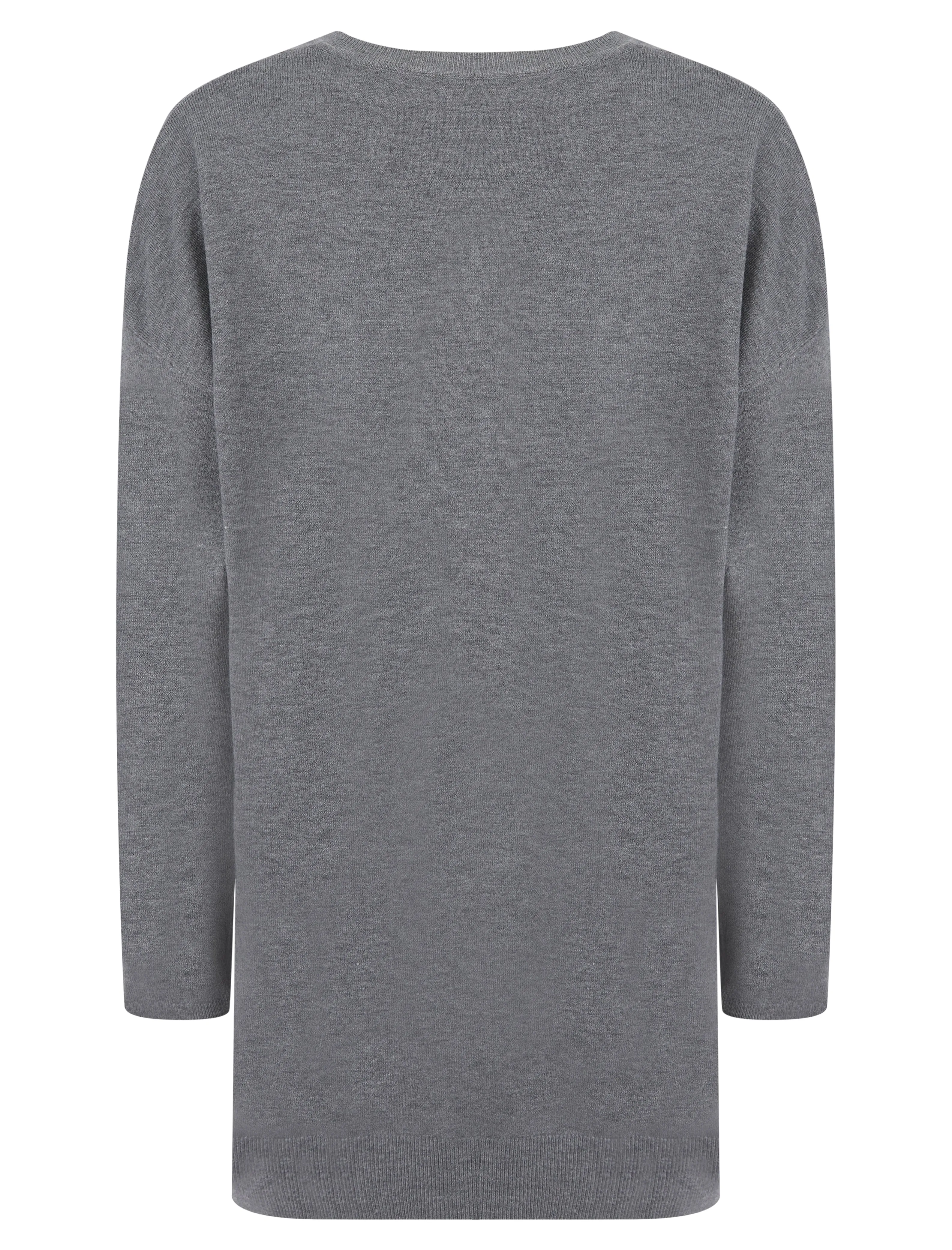 ANTHRACITE STAR KNIT LOUNGEWEAR SET