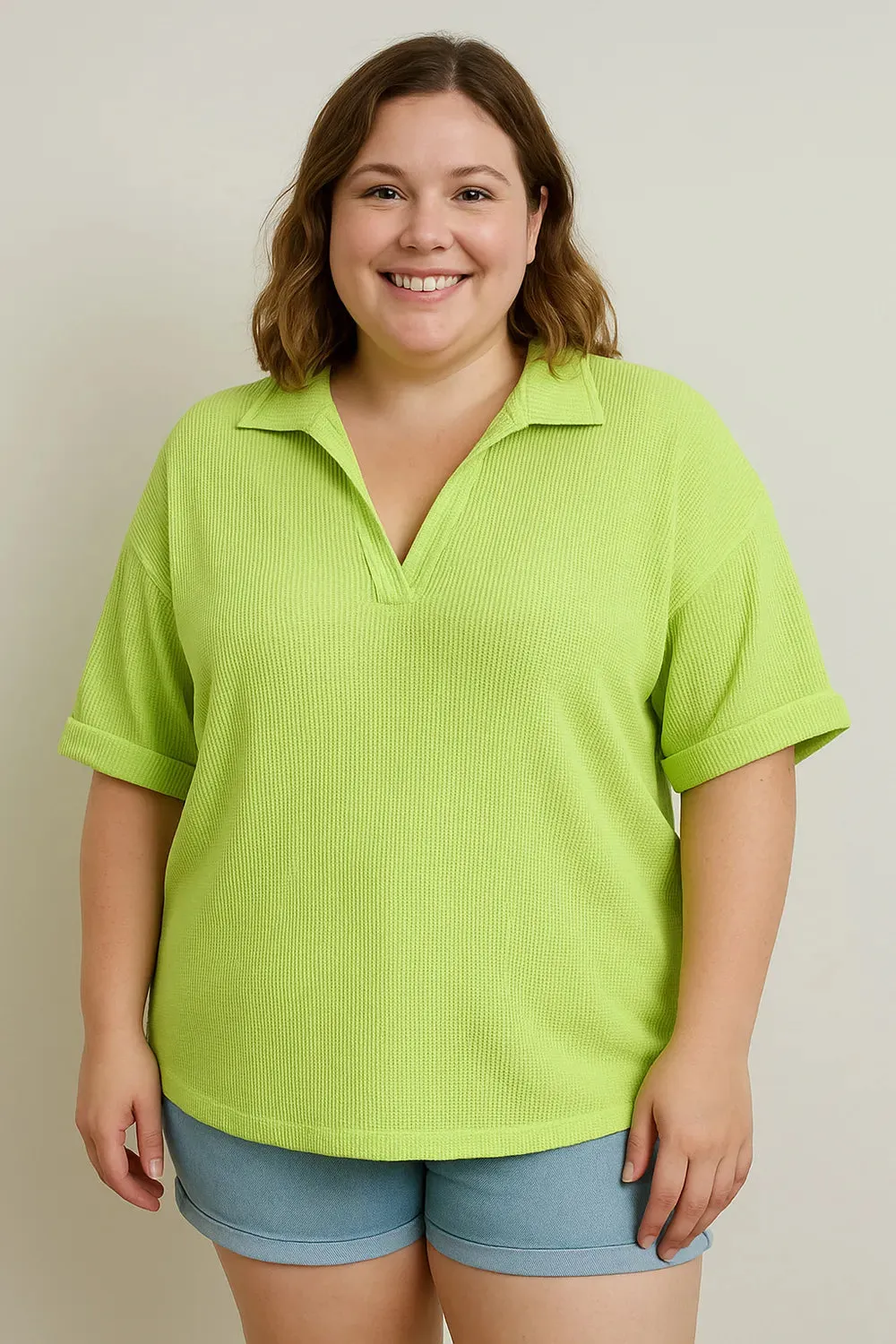 BiBi Mineral Washed Thermal Top