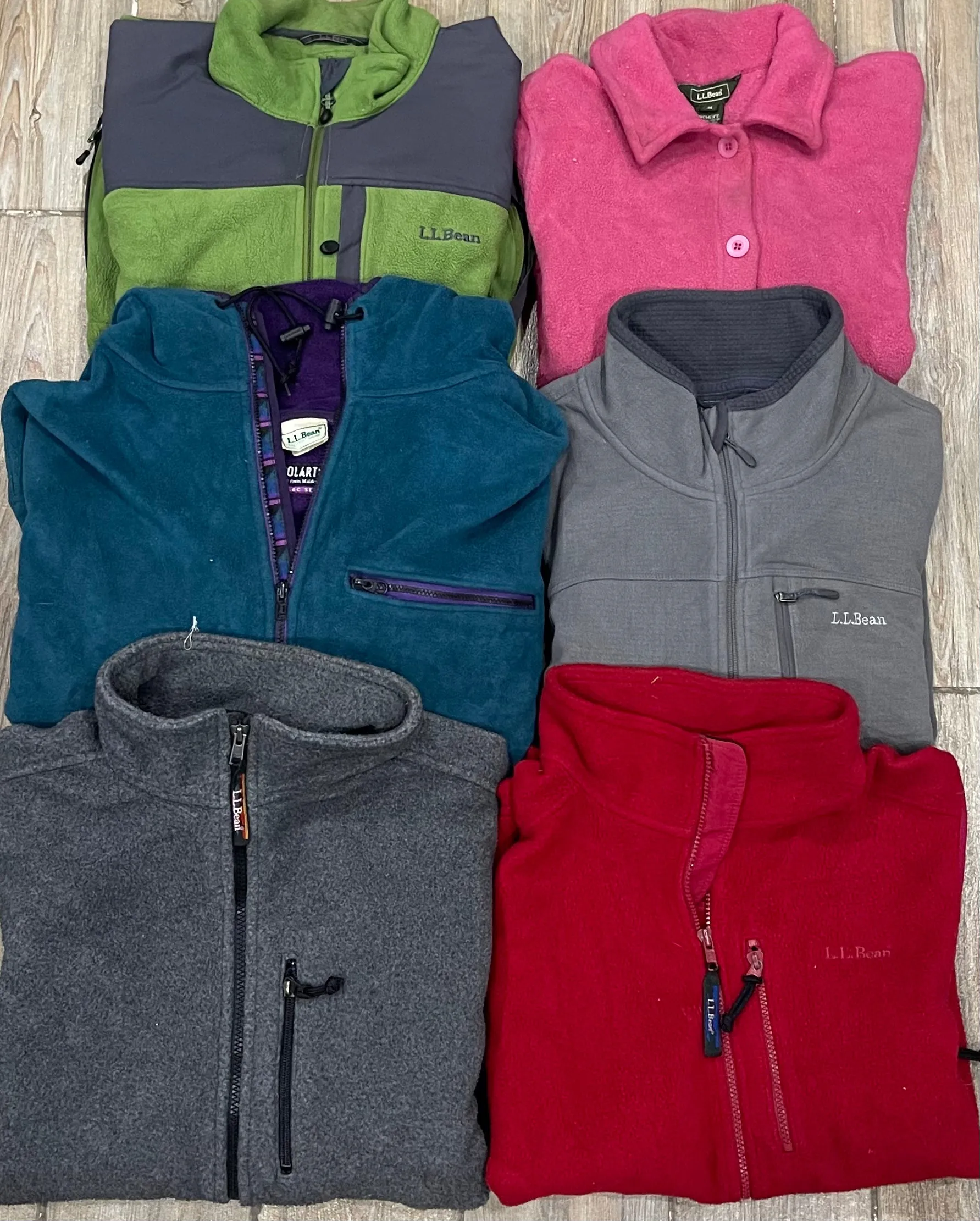 Branded L.L Bean Fleece - 10 Pieces
