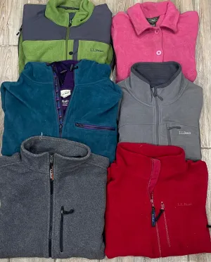 Branded L.L Bean Fleece - 10 Pieces