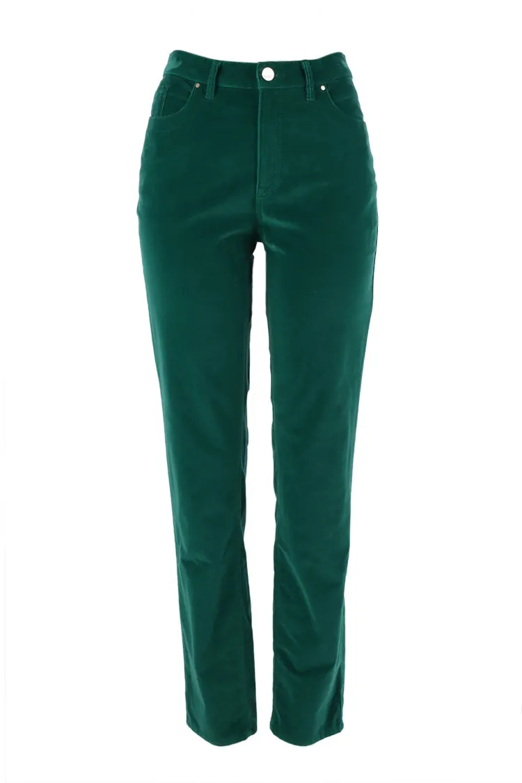 Mary Corduroy Pants in Green