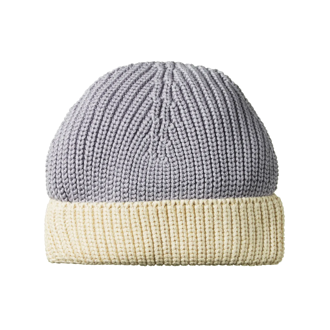 Nature Baby Forest Beanie - Oatmeal Marl/Lilac