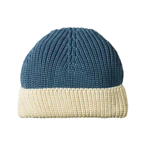 Nature Baby Forest Beanie - Oatmeal Marl/Sky Blue